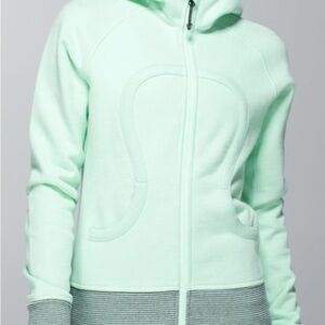 Lululemon Mint Green Hooded sweatshirt